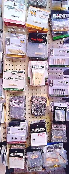 Guitar nuts and saddles
