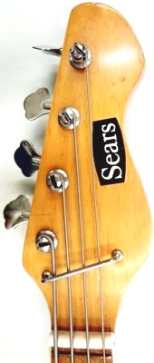 Sears Bass - Vintage -headstock